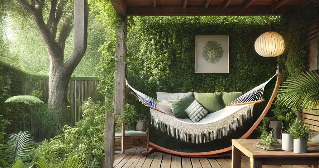 Garden Hammock On Deck